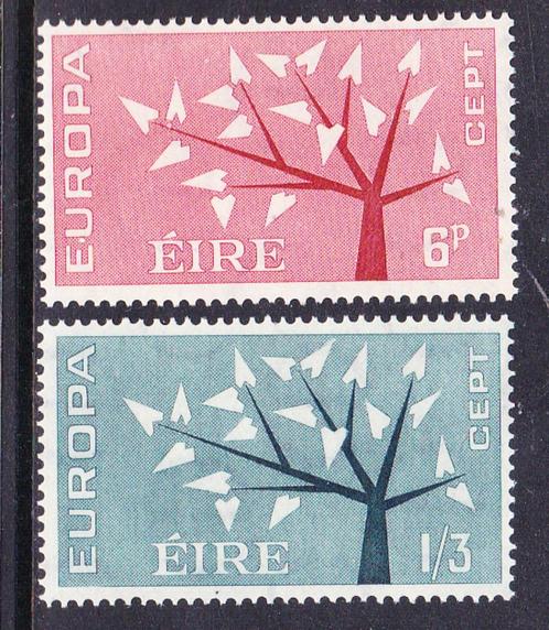 Ierland 1962 pf mi 155 - 156 europa cept, Postzegels en Munten, Postzegels | Europa | Overig, Postfris, Ierland, Verzenden
