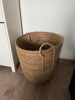 Grote rieten brocante mand van Xenos, Ophalen, Gebruikt, Mand, Rond