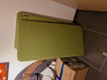 Buroscherm groen 2x beschikbaar voor biedingen