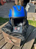 Premier Vintage Evo Blue flames L, Ophalen of Verzenden, Tweedehands, Jethelm, Overige merken