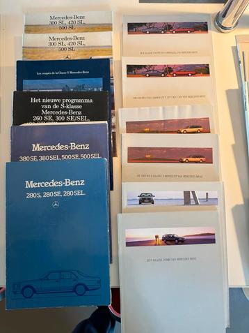 Mercedes-Benz Brochures - Collectie beschikbaar voor biedingen