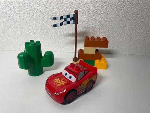 Duplo 5813 Cars Bliksem McQueen, Kinderen en Baby's, Speelgoed | Duplo en Lego, Zo goed als nieuw, Duplo, Complete set, Ophalen of Verzenden
