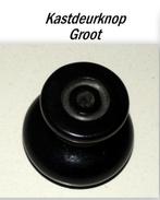 8 Grote Zwarte Kastdeurknoppen, Antiek en Kunst, Curiosa en Brocante, Ophalen of Verzenden