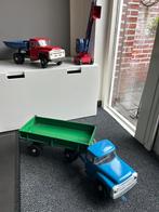 Collectors item: blikken speelgoed vrachtwagen & dragline, Ophalen of Verzenden, Zo goed als nieuw
