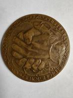 Chris van de Hoef penning Lambertus Zijl 1923 Nansen-Comité, Postzegels en Munten, Penningen en Medailles, Ophalen of Verzenden