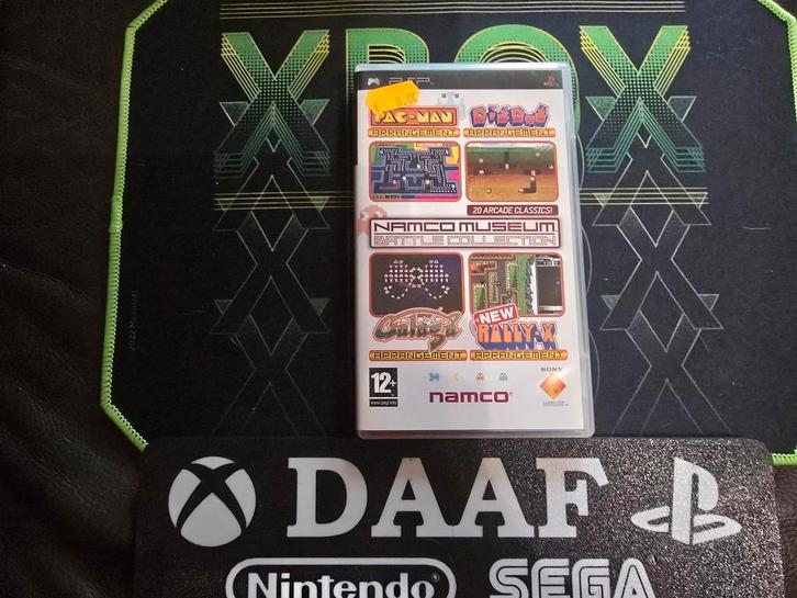 Namco museum battle collection - Psp, Spelcomputers en Games, Games | Sony PlayStation Portable, Zo goed als nieuw, 3 spelers of meer