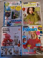 Aan de haak/ aan het breien, Ophalen of Verzenden, Zo goed als nieuw, Breien of Haken, Patroon of Boek