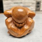 Huilende Boeddha Houtsnijwerk, Ophalen of Verzenden