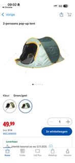 Crivit popup tent nieuw, Ophalen of Verzenden, Zo goed als nieuw