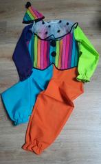Clownspak carnaval maat 128, Ophalen, Zo goed als nieuw, 122 t/m 128, Jongen of Meisje