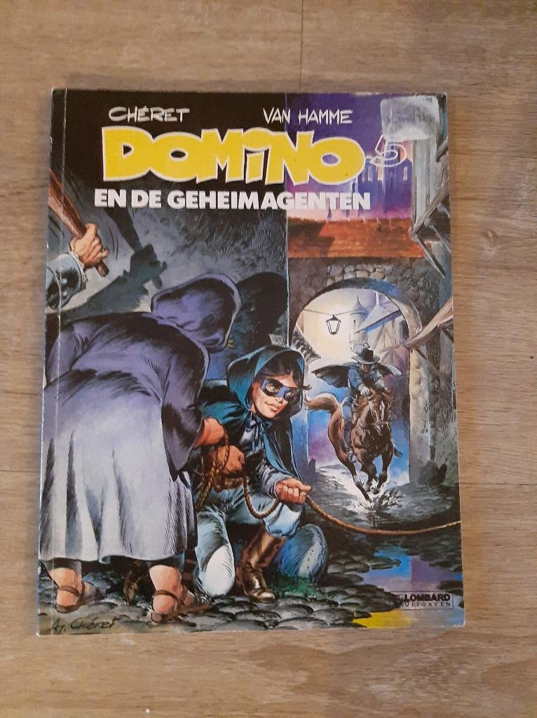 Domino en de geheimagenten - Lombard, Boeken, Stripboeken, Eén stripboek, Ophalen of Verzenden, Gelezen