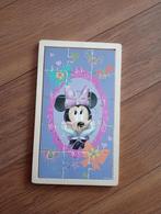 Houten Minnie Mouse puzzel, 10 tot 50 stukjes, Van hout, Zo goed als nieuw, 2 tot 4 jaar