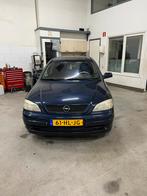 Opel Astra 1.6 8V 5D 2001 Blauw, Origineel Nederlands, Te koop, 5 stoelen, 14 km/l