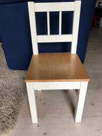 Stevige houten kinderstoel, zithoogte: 29cm, gebruikssporen., Kinderen en Baby's, Ophalen, Gebruikt, Stoel(en)