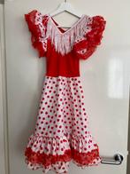 Spaanse flamenco jurk, Ophalen of Verzenden, Gebruikt, Meisje