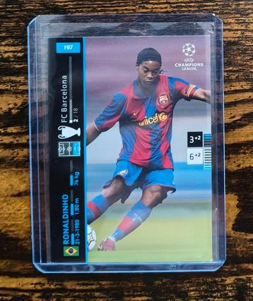 Ronaldinho Barcelona Panini Champions League 2007 - 2008 beschikbaar voor biedingen