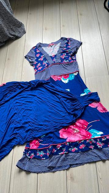 36 38 xs s carbone jurk bloemenjurk gratis vest dames zomer beschikbaar voor biedingen