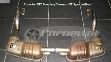 Porsche 987 Boxster en Cayman Carnewal GT Sport Uitlaat . beschikbaar voor biedingen