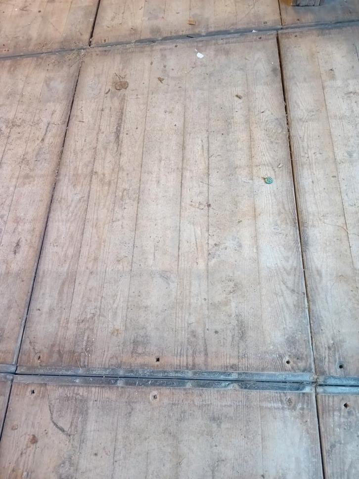 Houten Vloerdelen - Gebruikt, Tuin en Terras, Terrasdelen en Vlonders, Gebruikt, Hout, Ophalen of Verzenden