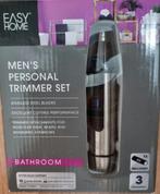 Easy Home Trimmer Set voor neus, oren, wenkbrauwen, baard, Ophalen of Verzenden, Nieuw, Tondeuse