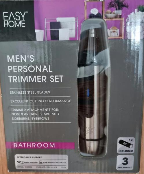 Easy Home Trimmer Set voor neus, oren, wenkbrauwen, baard, Sieraden, Tassen en Uiterlijk, Uiterlijk | Haarverzorging, Nieuw, Tondeuse