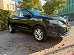 Nissan Qashqai 1.2 Dig-t 85KW 2WD 2014 Zwart NIEUWE APK, Voorwielaandrijving, Euro 5, Stof, Zwart