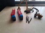 Houttransport Speelgoed Set, Ophalen of Verzenden, Zo goed als nieuw, 1:50 of kleiner, Truck