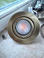 30+ Inbouwspots Brons - Zonder Lampjes, Gebruikt, Metaal of Aluminium, Ophalen of Verzenden, Inbouw