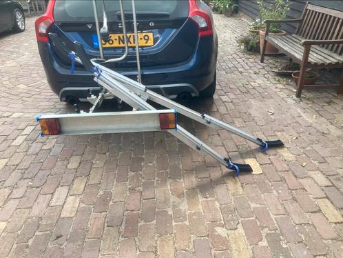 Twinny Load fietsendrager - oprijden elektrische fiets, Auto diversen, Fietsendragers, Zo goed als nieuw, Trekhaakdrager, 2 fietsen