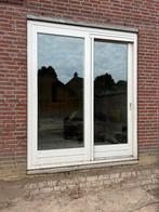 Schuifpui met hor te koop, Doe-het-zelf en Verbouw, Ophalen, Gebruikt, Hout, Raamkozijn