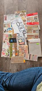 Resten scrapspullen, Hobby en Vrije tijd, Ophalen of Verzenden, Zo goed als nieuw, Papier of Karton, Overige merken