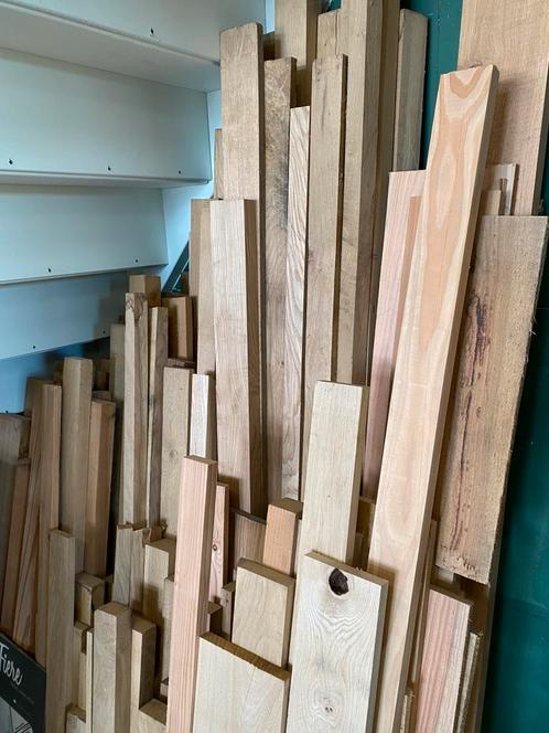 Meubelhout, kd, Doe-het-zelf en Verbouw, Hout en Planken, Nieuw, Plank, Eiken, 300 cm of meer, 50 mm of meer, Ophalen