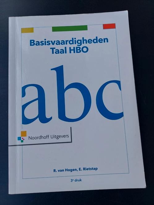 Ron van Hogen - Basisvaardigheden Taal HBO, Boeken, Studieboeken en Cursussen, Zo goed als nieuw, Ophalen of Verzenden