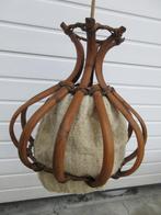 Vintage Manou rotan lamp hanglamp, Gebruikt, Ophalen of Verzenden