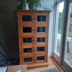 Stoere masief houten teakkast met verrassend veel bergruimte, Huis en Inrichting, Ophalen, Zo goed als nieuw, 50 tot 75 cm, 150 tot 200 cm