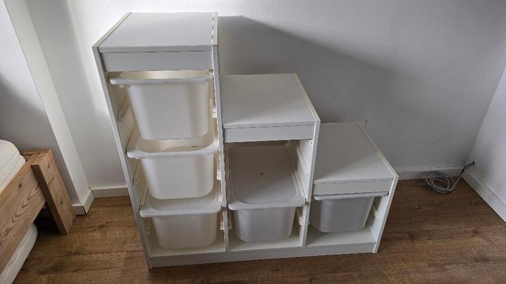 IKEA Trofast opbergsysteem, Huis en Inrichting, Kasten | Ladekasten, Gebruikt, Minder dan 100 cm, 100 tot 150 cm, 25 tot 50 cm