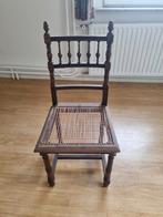 4 Oude Stoelen met Rotan Zitting, Huis en Inrichting, Ophalen