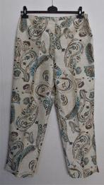 Mooie batik print broek! L, Verzenden, Beige, Maat 42/44 (L), Zo goed als nieuw