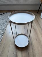 Leuk lichtroze bijzettafeltje - Søstrene Grene, Huis en Inrichting, Minder dan 55 cm, Metaal of Aluminium, Rond, Ophalen of Verzenden