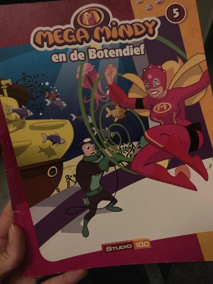 mega mindy en de botendief boek, Boeken, Kinderboeken | Baby's en Peuters, Zo goed als nieuw, Ophalen