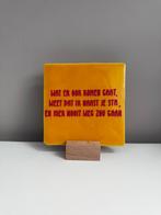 Tegel met tekst, Doe-het-zelf en Verbouw, Tegels, 60 cm of meer, Minder dan 5 m², Wandtegels, Keramiek