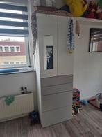 Mooie kinder kledingkast | wit-grijs van de Ikea (Smastad), Huis en Inrichting, Woonaccessoires | Kamerschermen, Ophalen, Zo goed als nieuw