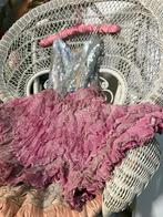 Antieke theater showgirl jurk uit 1890-1920 tule pailletten, Verzenden, Kinderen