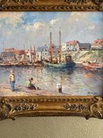 Niek van der Plas, haven KATWIJK., Antiek en Kunst, Ophalen