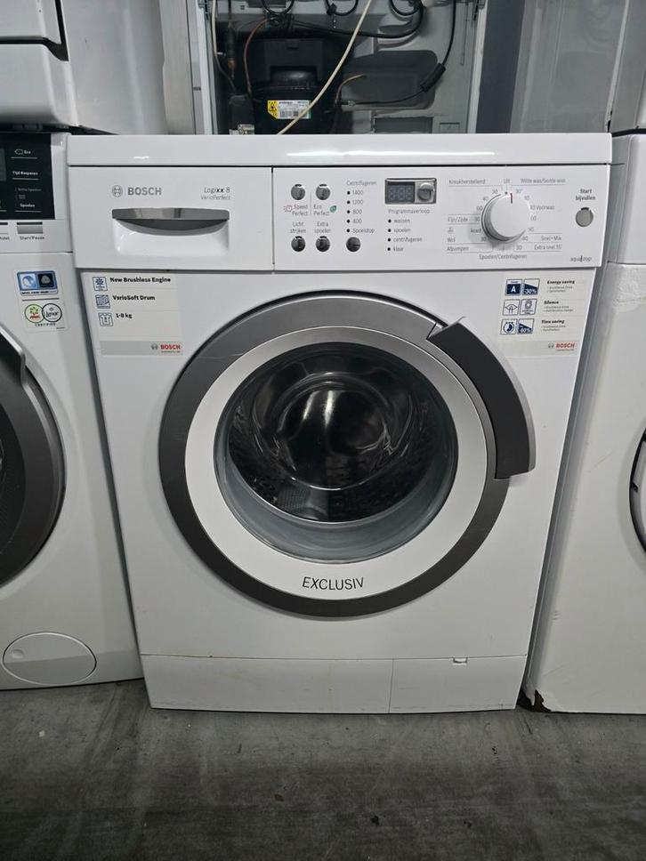 Keurige ruime en zuinige Bosch Logixx8 wasmachine! 8KG!🚚♻️✅, Witgoed en Apparatuur, Wasmachines, Zo goed als nieuw, 6 tot 8 kg