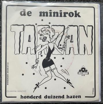 Single Tarzan – De Minirok / Honderd Duizend Hazen (1981) beschikbaar voor biedingen