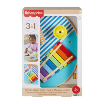 Fisher-Price: Houten Muziektafel beschikbaar voor biedingen