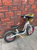 Puky loopfiets racer met handrem wit/roze, Kinderen en Baby's, Speelgoed | Buiten | Voertuigen en Loopfietsen, Ophalen, Gebruikt