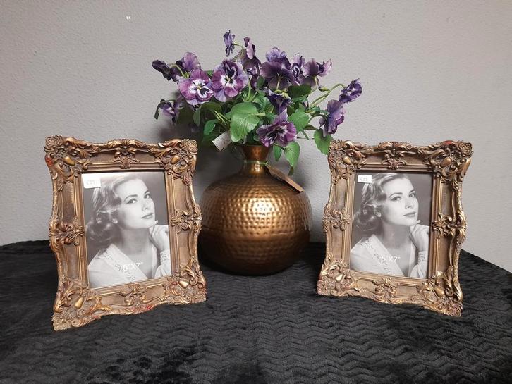 Mooie barok foto lijsten 25.00 p.s, Huis en Inrichting, Woonaccessoires | Lijsten, Zo goed als nieuw, Minder dan 50 cm, Hout, Ophalen of Verzenden