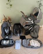 Joolz Stone Grey Day 3-in-1 met accessoires en isofix, Kinderen en Baby's, Kinderwagens en Combinaties, Gebruikt, Verstelbare duwstang